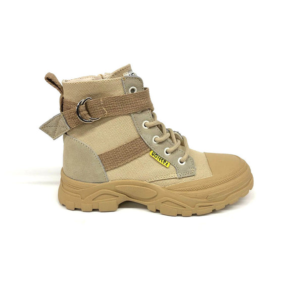 Kid's Sports Style Side Zipper Boots