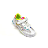 Kids' Glossy Velcro Shoes with Letter design