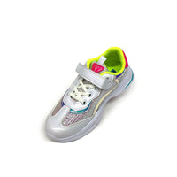 Kids' Glossy Velcro Shoes with Letter design