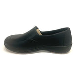 Men's Black Slip-Resistance Work Slip-On