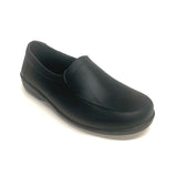 Men's Black Slip-Resistance Work Slip-On