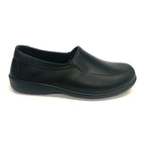 Men's Black Slip-Resistance Work Slip-On