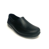 Men's Black Slip-Resistance Work Slip-On