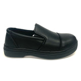 Men's Black Slip-Resistance Work Slip-On