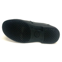 Men's Black Slip-Resistance Work Slip-On