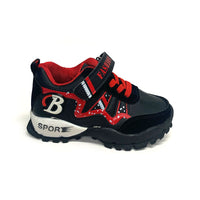 Kid's FASHION B Logo Running Shoes