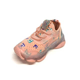 Kid's Butterly Print Running Shoes