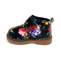 Kid's Multi-Color Flower Print Boots